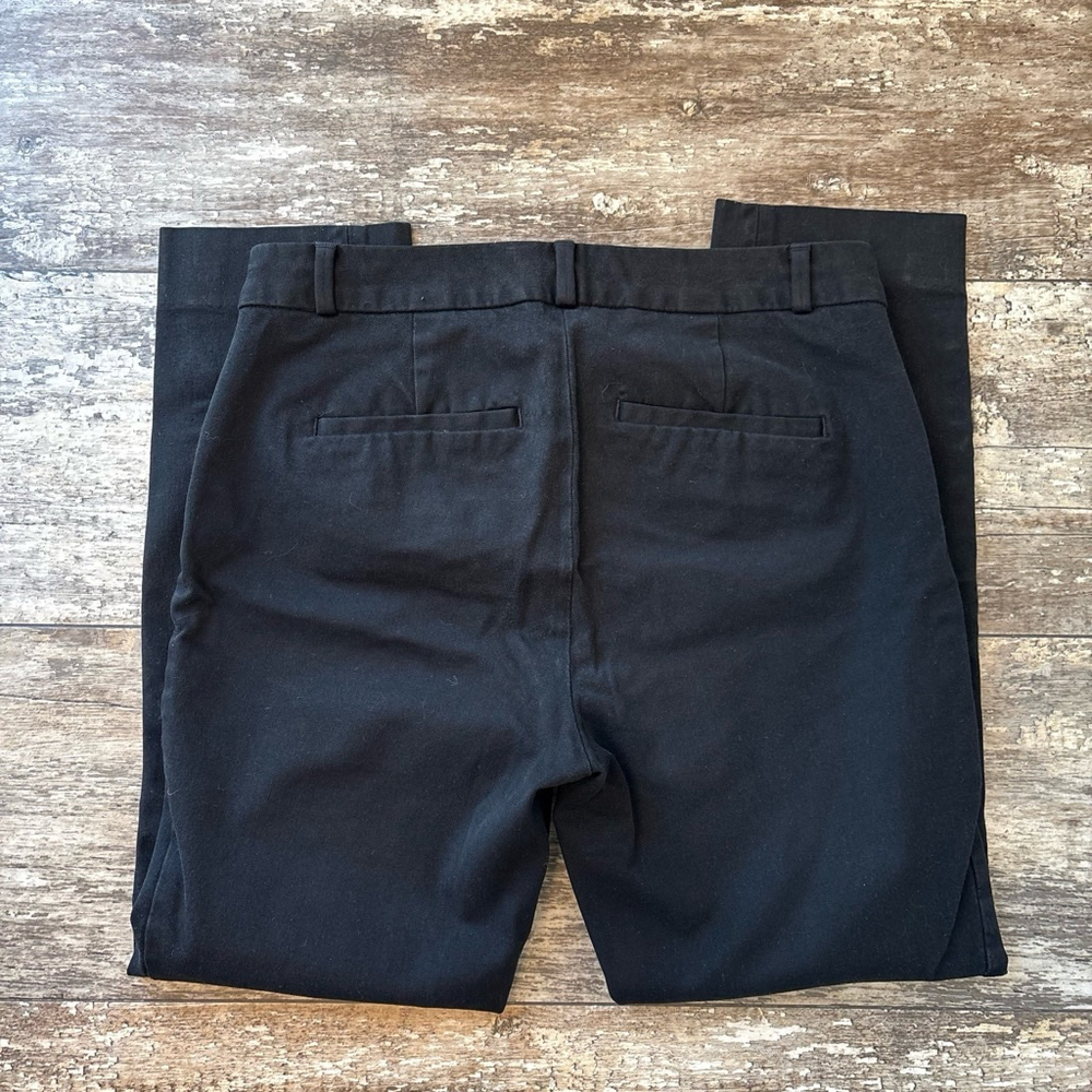 Banana Republic Sloan Trousers Size 4 Black - Picture 6 of 7